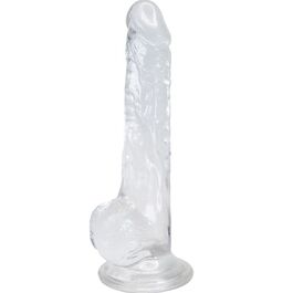 ALIVE - LUSTY DILDO REALISTYCZNE PRZEZROCZYSTE 18 CM
