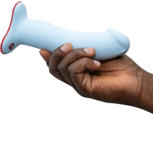 FUN FACTORY - THE BOSS DILDO REALÍSTICO CELESTE