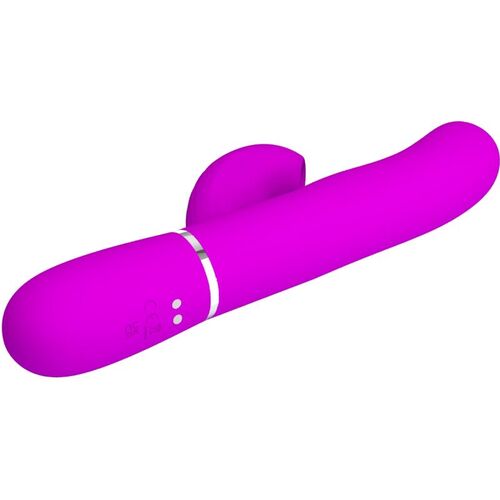 PRETTY LOVE - PERLITA VIBRADOR PUNTO G 3 EN 1 MULTIFUNCIÓN VIOETA