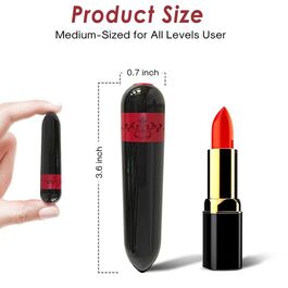 ARMONY - WIBRATOR Rakietowy BULLET CZARNY