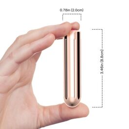 ARMONY - WIBRATOR WARHEAD BULLET ZLOTY 2 CM x 8.8 CM