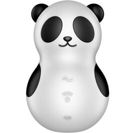 SATISFYER - POCKET PANDA STYMULATOR I WIBRATOR CZARNO-BIALY