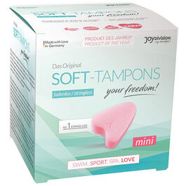 JOYDIVISION SOFT-TAMPONS - ORYGINALNE MIEKKIE TAMPONY MINI 3 UDS