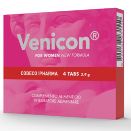 COBECO - VENICON SUPLEMENT NA LIBIDO DLA KOBIET 4 KAPSUŁKI