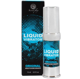 SECRETPLAY - WIBRATOR W PLYNIE UNISEX STYMULATOR 15 ML