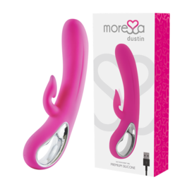 MORESSA - DUSTIN CLITORIAL STIMULATING WAVES AND POWERFUL VIBRATION PREMIUM SILICONE RECHARGEABLE