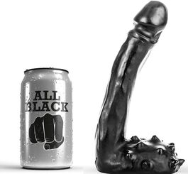 ALL BLACK - REALISTYCZNE DILDO 19 CM