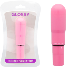GLOSSY - WIBRATOR KIESZENIOWY DEEP ROSE