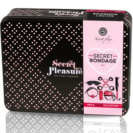 SECRETPLAY - ZESTAW BDSM 6 SZT. KOLEKCJA CZERWONA
