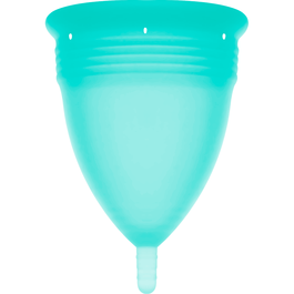 STERCUP - COPO MENSTRUAL DE SILICONE FDA AQUAMARINE - TAMANHO L