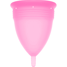 STERCUP - COPO MENSTRUAL DE SILICONE FDA ROSA - TAMANHO S