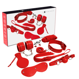 EXPERIENCE - ZESTAW DO BDSM FETYSZ SERIA CZERWONA