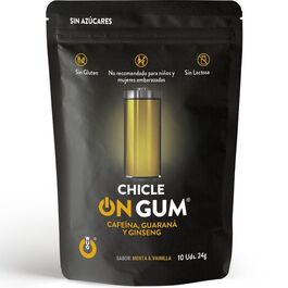 WUG GUM - NA KOFEINIE, ZEN-SZENIU I GUMIE GUARANA 10 JEDNOSTEK