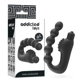 ADDICTED TOYS - MASAZER PROSTATY Z WIBRACJAMI