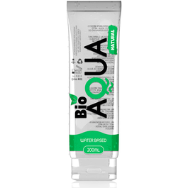 BIOAQUA - LUBRIFIANT INGRÉDIENTS NATURELS À BASE D''''EAU 200 ML