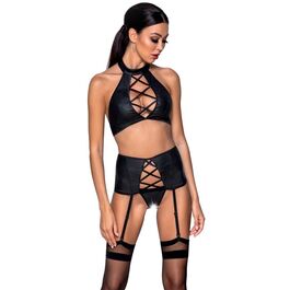 PASSION - CONJUNTO DE COURO ECOLÓGICO NANCY S/M