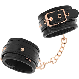 BEGME - KAJDANKI PREMIUM BLACK EDITION Z NEOPRENOWA WYSCIOLKA