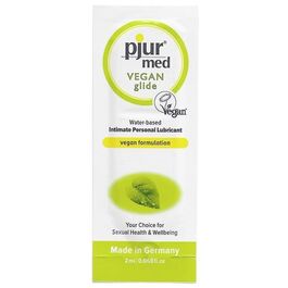 PJUR - MED VEGAN GLIDE LUBRYKANT NA BAZIE WODY 2 ML