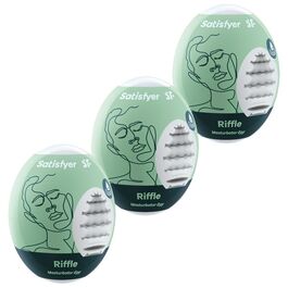 SATISFYER - KARABIN NA 3 JAJKA DO MASTURBACJI