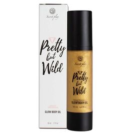 SECRETPLAY - LADNY, ALE DZIKO ROZSWIETLAJACY OLEJEK DO CIALA 50 ML