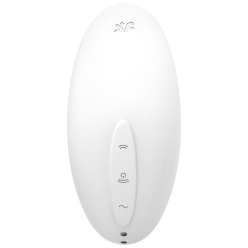SATISFYER VULVA LOVER 2 ESTIMULADOR Y VIBRADOR - BLANCO
