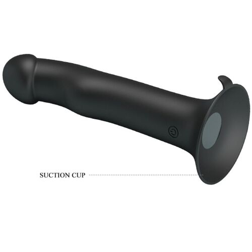 PRETTY LOVE - MURRAY VIBRADOR Y ONDAS ESTIMULADORAS DE CLÍTORIS NEGRO
