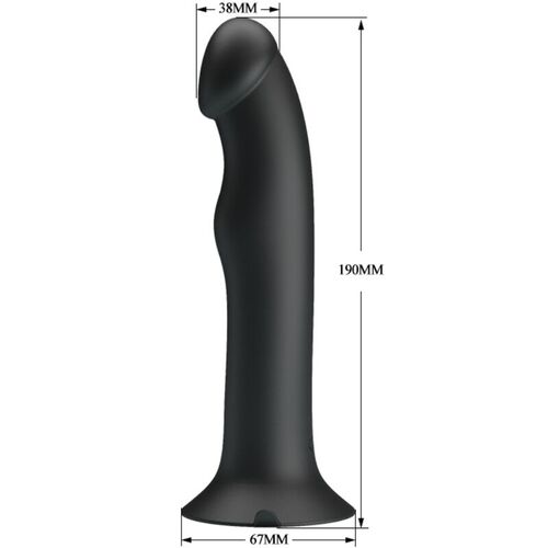 PRETTY LOVE - MURRAY VIBRADOR Y ONDAS ESTIMULADORAS DE CLÍTORIS NEGRO