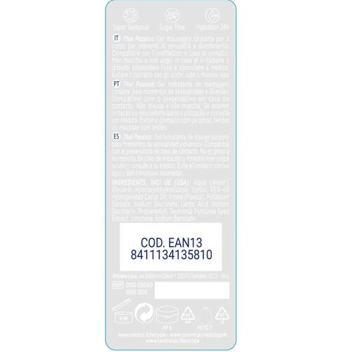 CONTROL 2-1 MASSAGE  & PLEASURE THAI PASSION 200ML