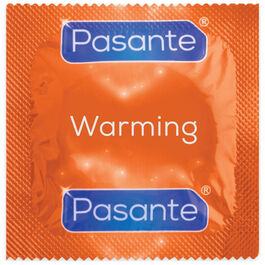 PASANTE - PRESERVATIVO EFECTO CALOR BOLSA 144 UNIDADES