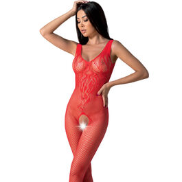 PASSION - BS098 CZERWONE BODYSTOCKING JEDEN ROZMIAR