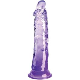 KING COCK - JASNY DILDO REALISTYCZNE 19,7 CM FIOLETOWY