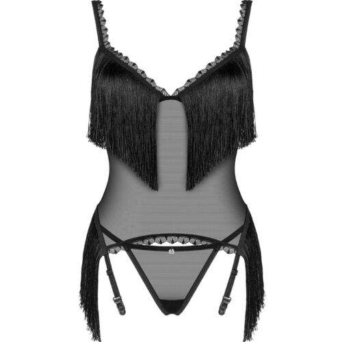 OBSESSIVE - SHERILA CORSET & TANGA XS/S